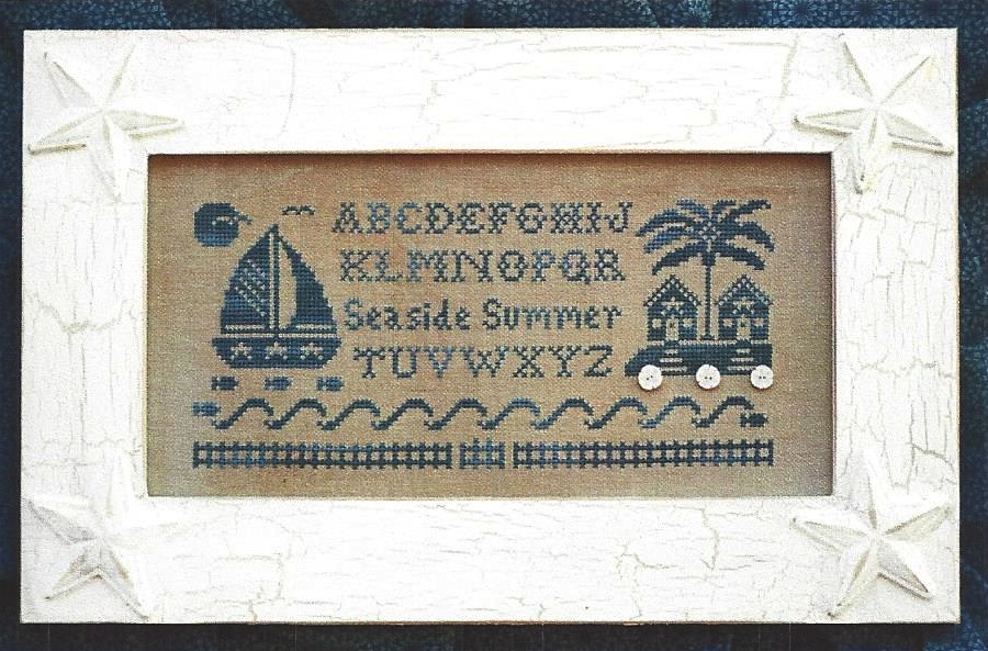 seaside summer alphabet